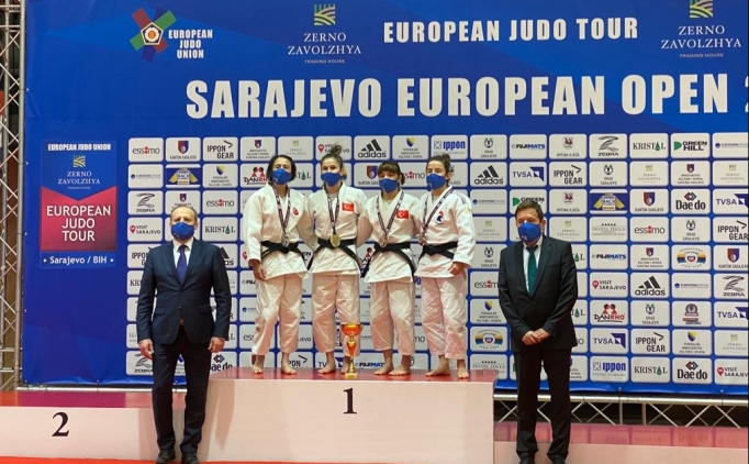 Milli judoculardan Avrupa A��k'ta 6 madalya!