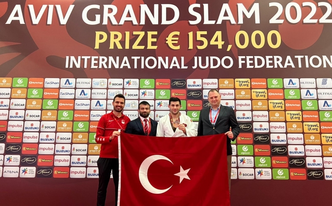 Milli judocu Vedat Albayrak Tel Aviv'de g�m�� madalya kazand�!