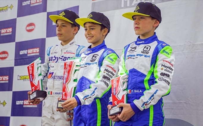 WSK Open Cup mini kategoride �skender Zilfikari birinci oldu