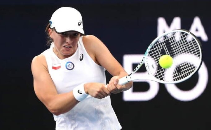 Katar A k Tenis Turnuvas nda ampiyon Swiatek