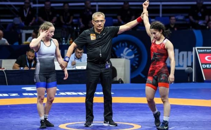 Evin Demirhan Yavuz'dan olimpiyat kotas� geldi