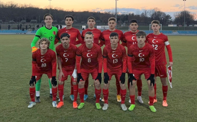 U17 Milli Takmmz Danimarka'y yendi