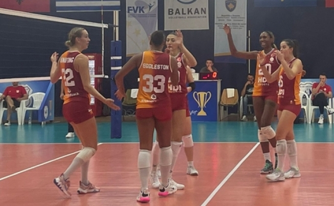 Galatasaray Daikin'nden net galibiyet