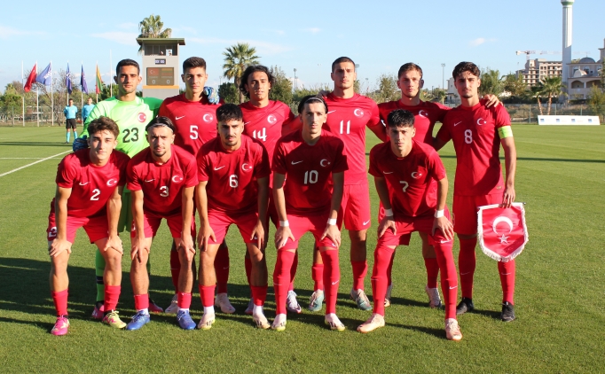 Semih K�l��soy iki gol att�, gen� milliler zorlanmad�!