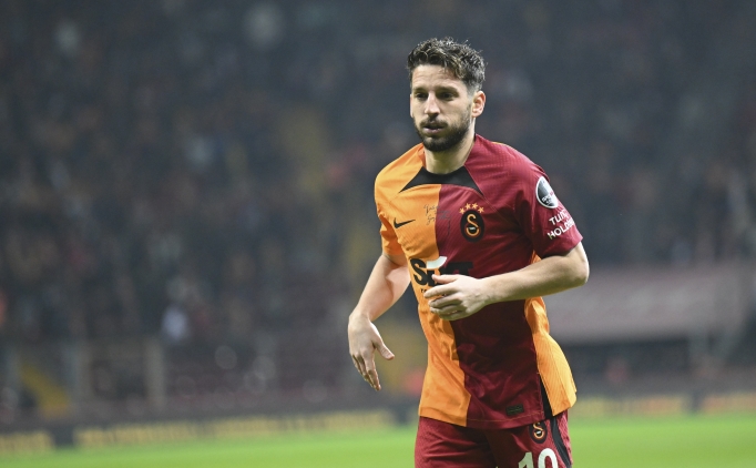 Galatasaray'da Mertens'e derbide zel grev