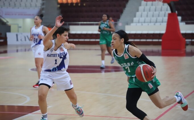 Hatay BB, Bursa Basketbol kar��s�nda galibiyete uzand�