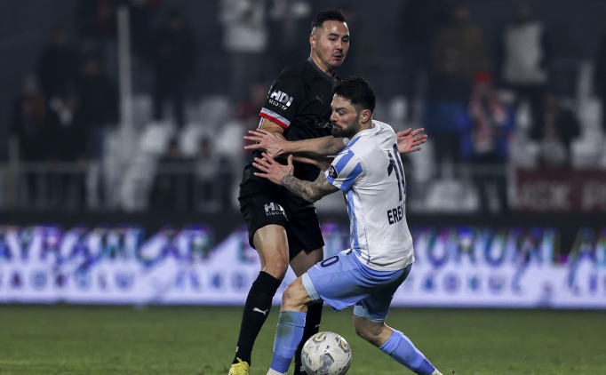 Erzurumspor 1 puan� uzatmalarda kurtard�