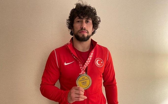 Milli g�re��i Sel�uk Can'dan alt�n madalya!