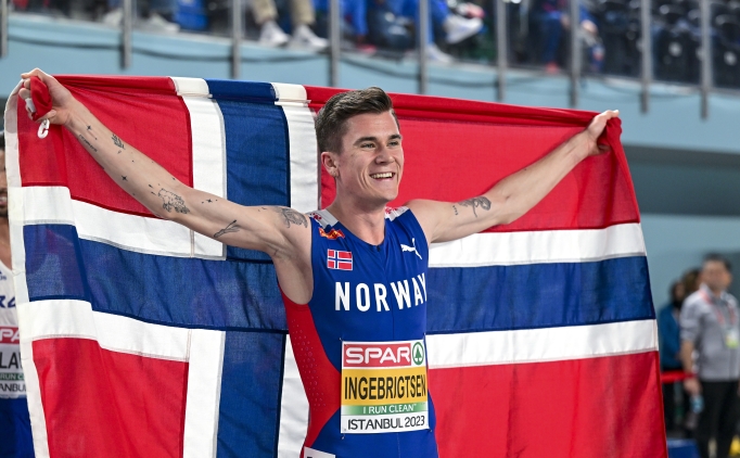 Jakob Ingebrigtsen'ten rekorla alt�n