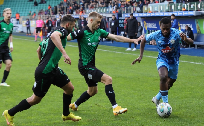 �aykur Rizespor, 90+10'da penalt�yla kazand�