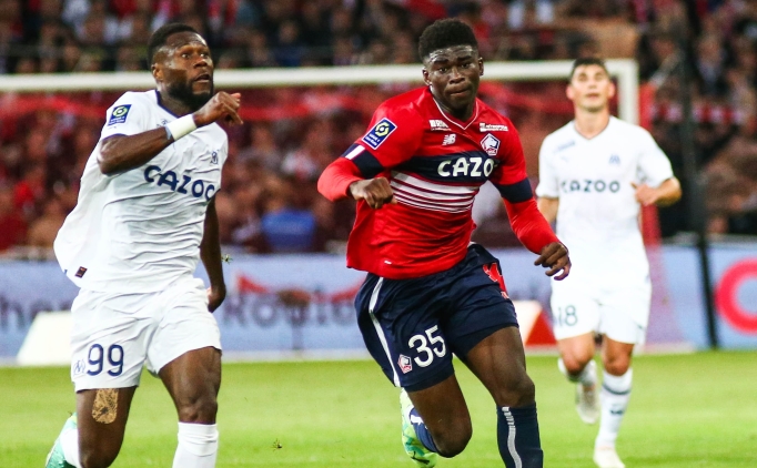 Ba�lama vuru�unu Burak Y�lmaz yapt�, Lille, Marsilya'y� devirdi!