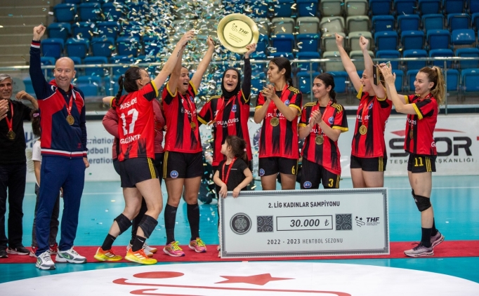 Hentbol Kadnlar 2. Ligi'nde Nurda HEM ampiyon oldu