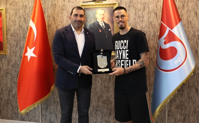 Marek Hamsik'e plaketli veda