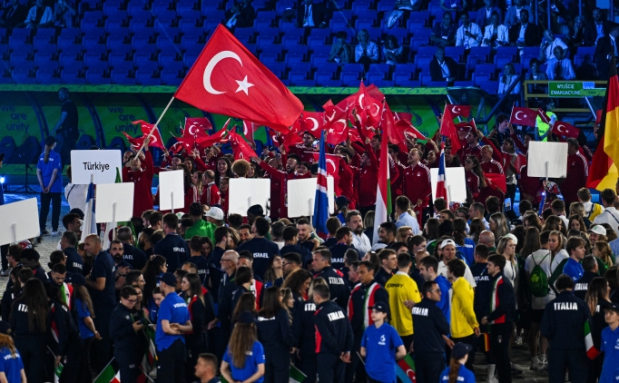 Avrupa Oyunlar�'n�n a��l��� yap�ld�