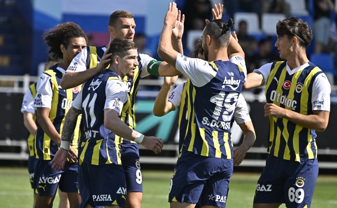 Fenerbahe hazrlk manda farkl kazand