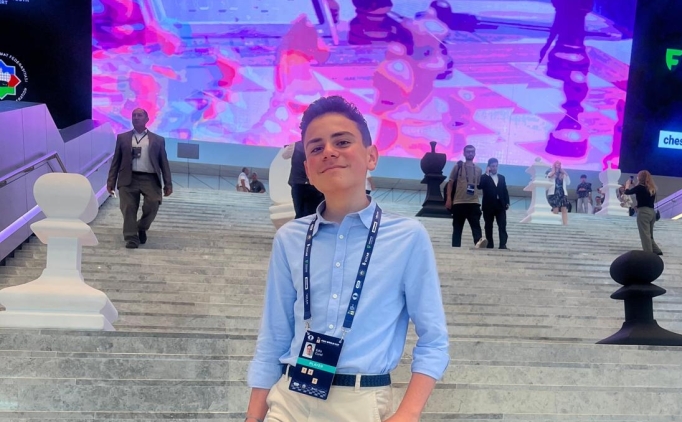 FIDE CEO'su Emil Sutovsky'den 14 ya��ndaki milli satran��� Ediz'e �vg�