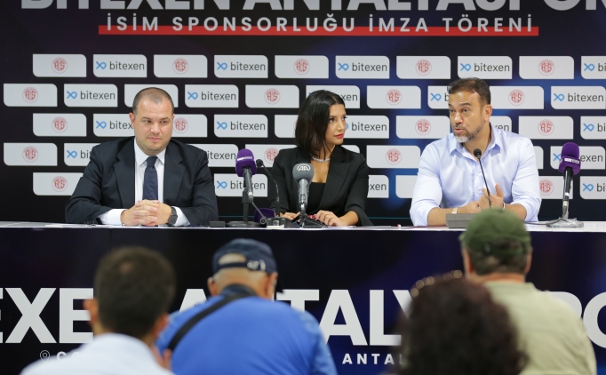 Antalyaspor, Bitexen ile sponsorluk anlamas imzalad