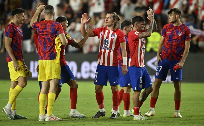 Atletico Madrid 7 golle deplasmanda şov yaptı