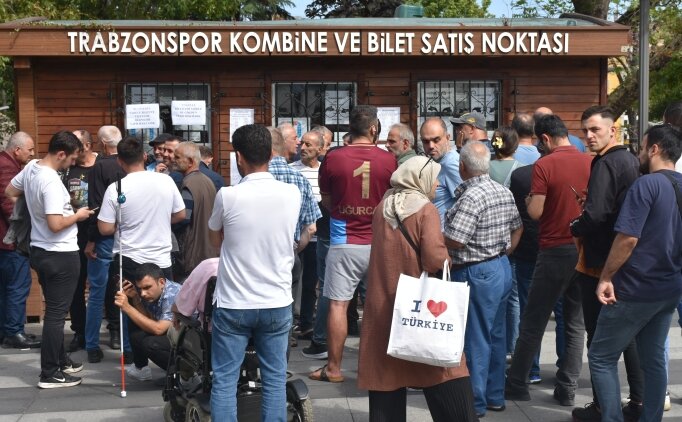 Trabzonspor-Be�ikta� ma�� biletleri sat��a ��kt�