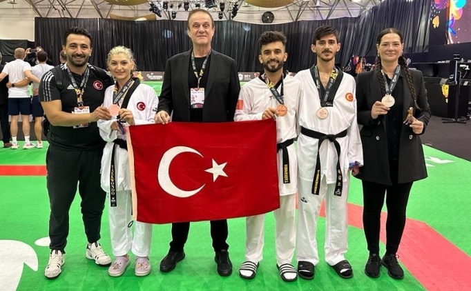 Milli tekvandoculardan 4 madalya