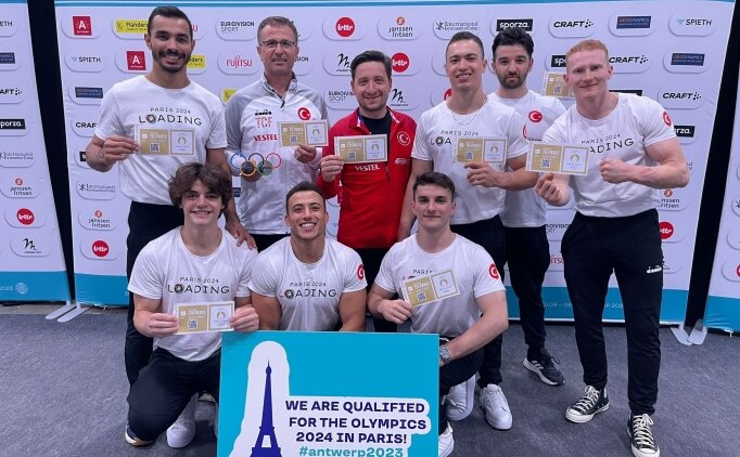 Milli cimnastik�ilerden tarihi ba�ar�