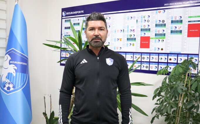 Erzurumspor FK'n�n hedefi play-off