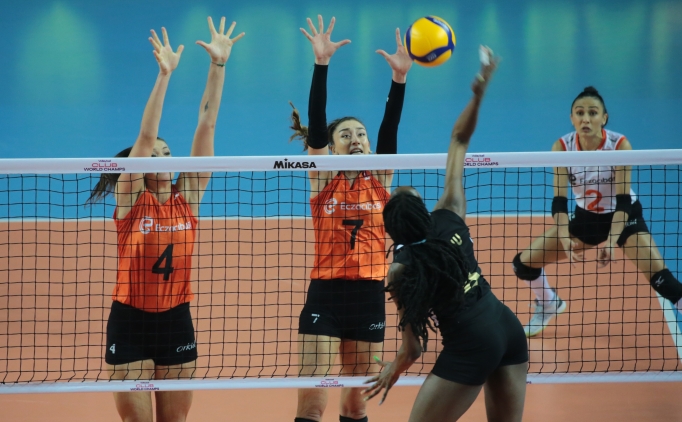 Eczac�ba��, Vak�fBank'a set vermedi!