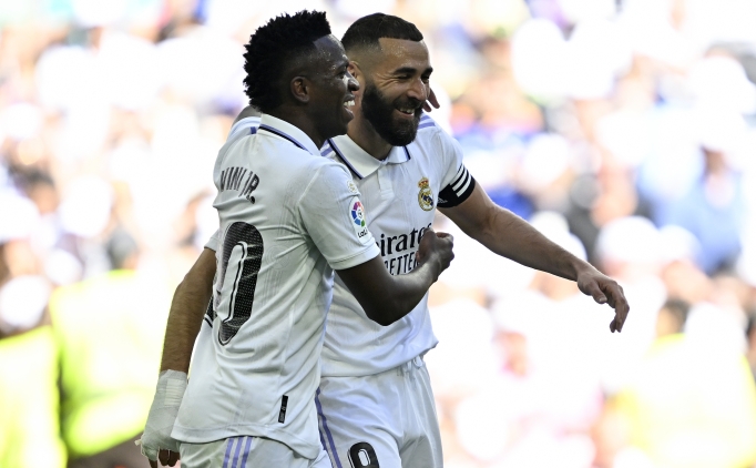 Karim Benzema'dan 7 dakikada hat-trick