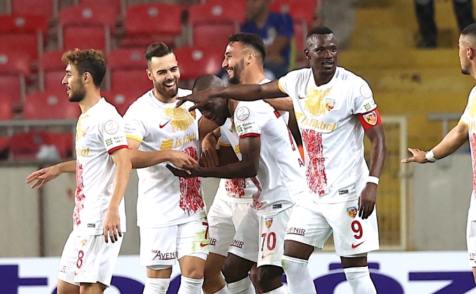 Kayserispor'dan ilk deplasman galibiyeti