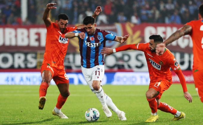 Trabzonspor - Alanyaspor: 11'ler belli oldu