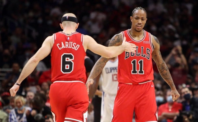 'Lakers'n gz, LaVine'den ok DeRozan ve Caruso'nun zerinde' iddias