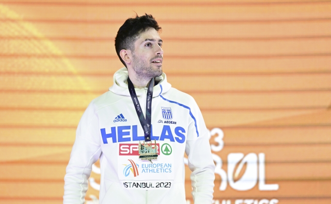 Miltiadis Tentoglou, alt�n madalya kazand� 