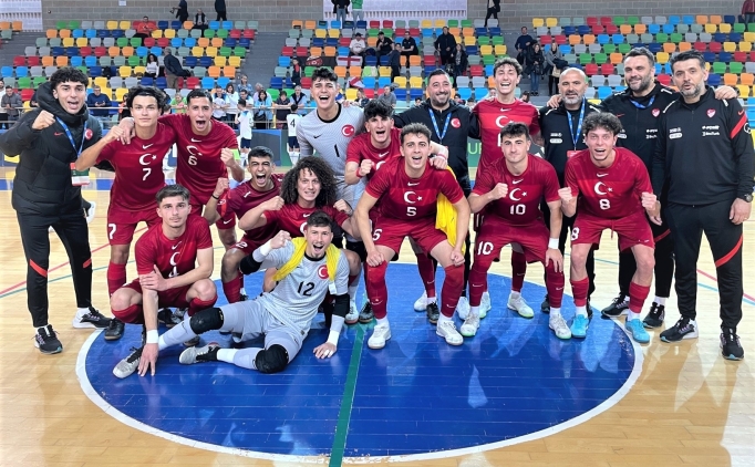 U19 Avrupa Futsal ampiyonas'na galibiyetle baladk