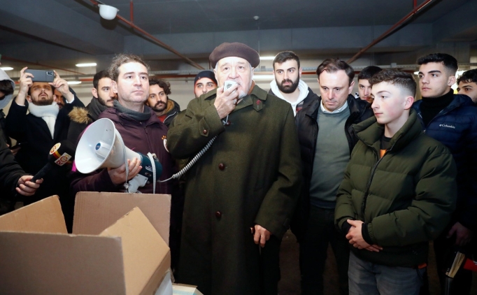 lber Ortayl, yardm almalarn takip etti