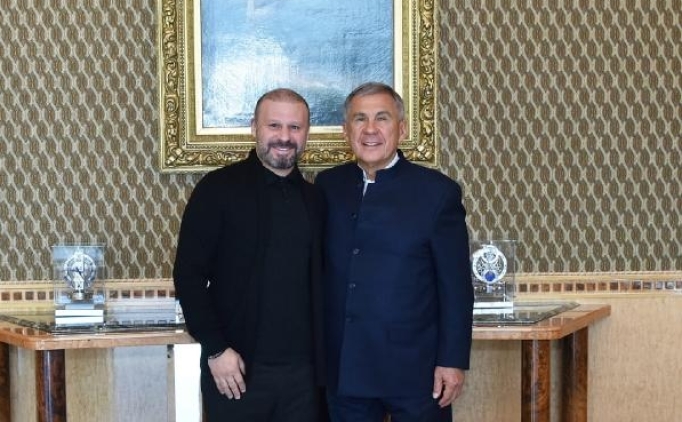 Gkdeniz Karadeniz, Tataristan Lideri Minnikhanov ile grt