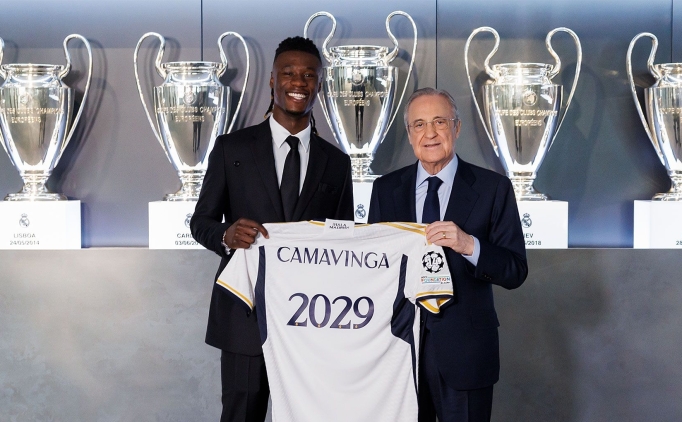 Real Madrid'den Eduardo Camavinga'ya yeni szleme