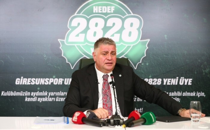 Giresunspor: 'TFF karar verdi, uzatmak ho olmuyor'