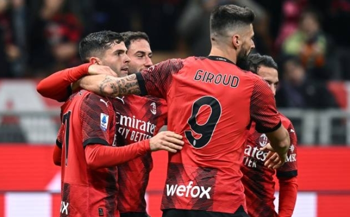 Milan evinde 3 puan tek golle ald