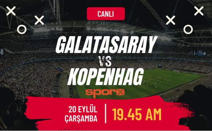 Galatasaray - Kopenhag ma kadrosu ve muhtemel ilk 11'ler