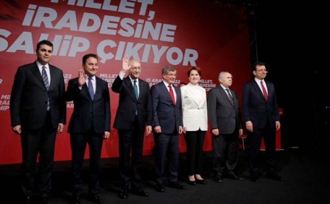  Kldarolu aday m oldu? 6'l Masa aday ne zaman aklanacak?