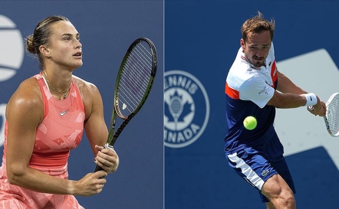 Sabalenka ve Medvedev, ABD Ak'ta eyrek finale ykseldi