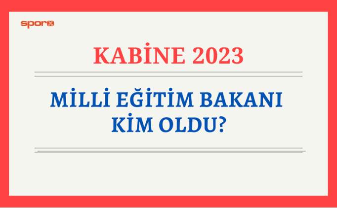 Yeni Milli Eitim Bakan kimdir, kim oldu? 2023 yeni Milli Eitim Bakan belli oldu mu?