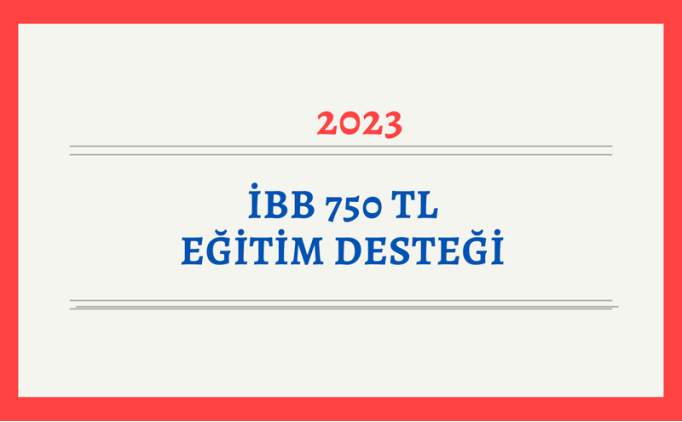 BB 750 TL eitim destei bavurular ne zaman, artlar nedir?