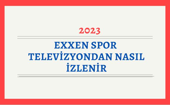 EXXEN FREKANS BİLGİLERİ 2023, EXXEN CANLI İZLE | Exxen Spor ...