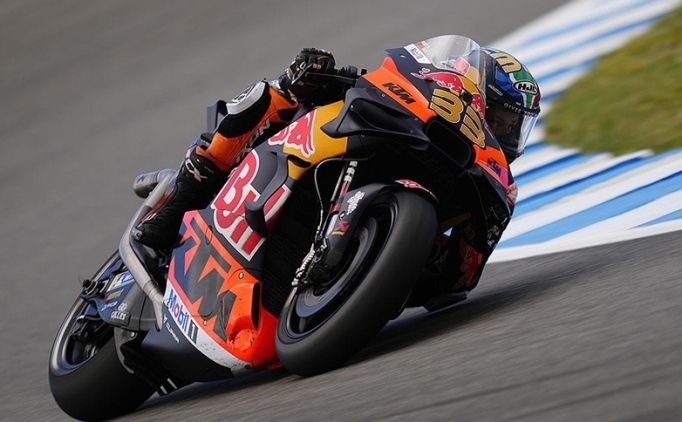MotoGP spanya ayandaki sprint yarnda Brad Binder birinci oldu