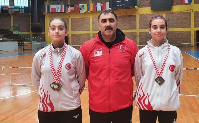 Avrupa Badminton �ampiyonas�'nda bronz madalya