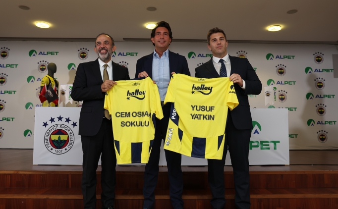 Fenerbahe futbol takmnn forma kol sponsoru Alpet oldu