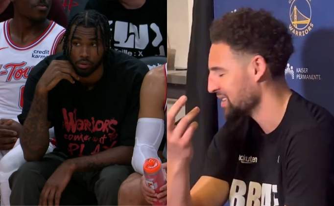 Klay, Warriors' kkrtan Tari Eason iin: 'Sama sapan hareketler...'