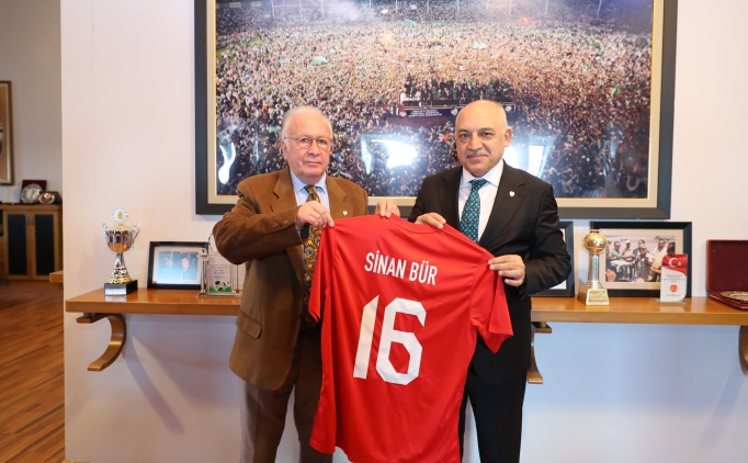 Mehmet B�y�kek�i, Bursaspor Kul�b�'n� ziyaret eti!