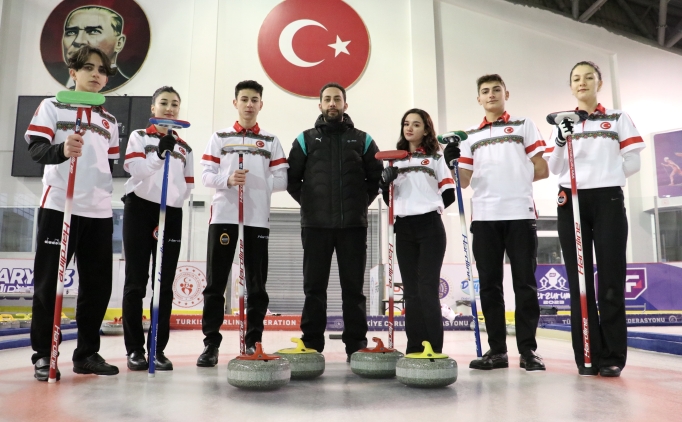 Gen milli curlingciler, Gney Kore'deki olimpiyatlarda madalya istiyor